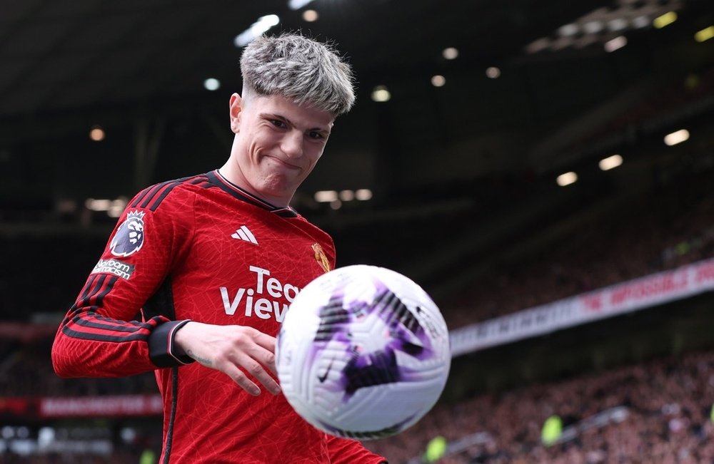 Garnacho has been one of the few bright spots for United. EFE