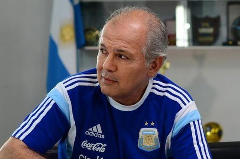 Alejandro Sabella, en su etapa como seleccionador de Argentina. Twitter