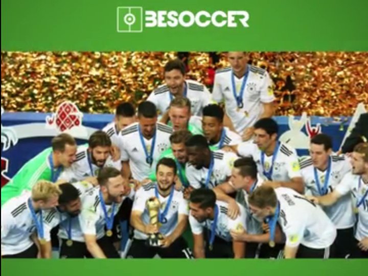 VÍDEO: Alemanha venceu a Copa das Confederações