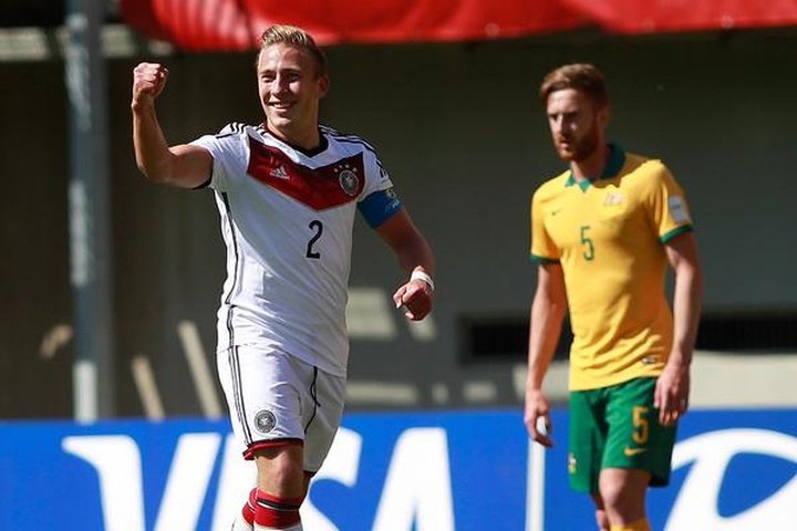 Alemania goleó 1-4 a Australia en el arranque del Mundial Sub 17