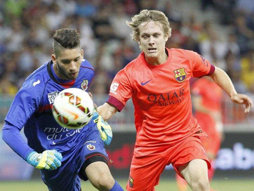 Alen Halilovic joined Barca in 2014 from Dinamo Zagreb. EFE