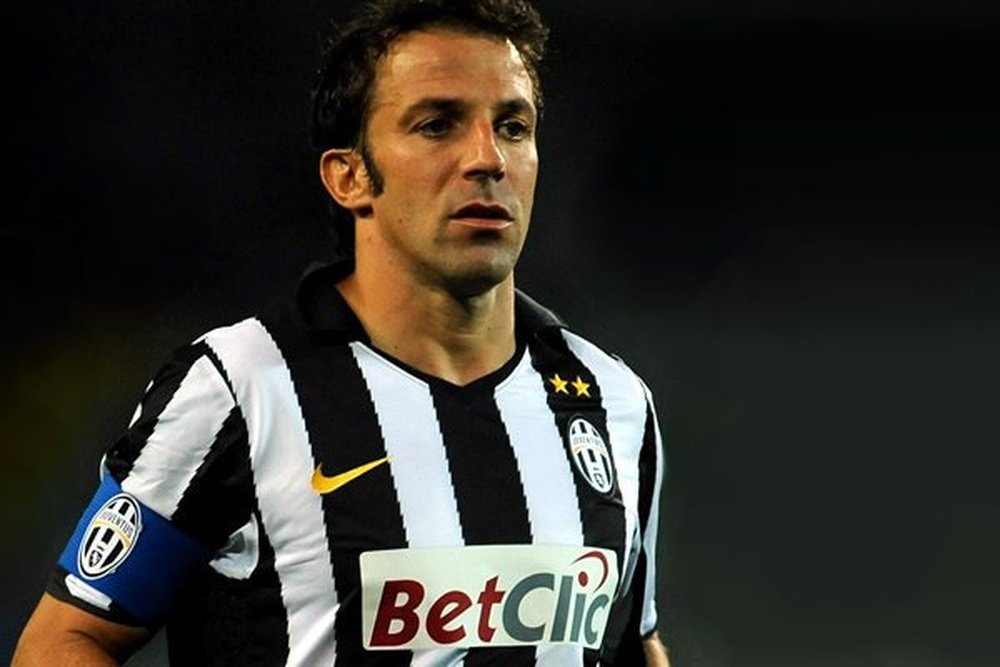 Alessandro Del Piero used to captain Juventus. Twitter