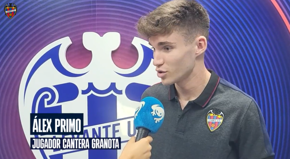 El Levante renueva a Álex Primo, el portero que debutó en Primera con 17 años