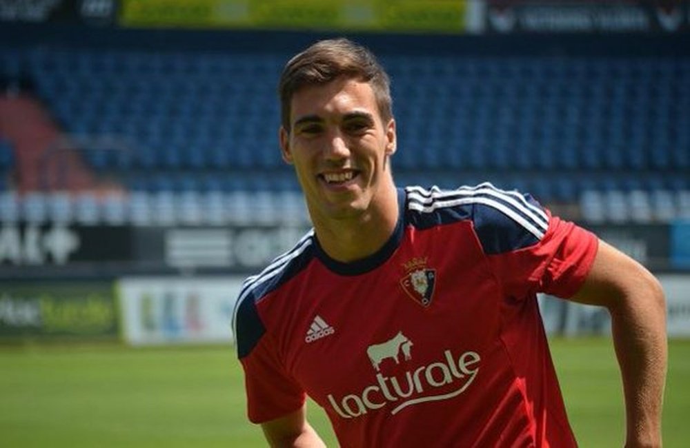 Álex Sánchez cambia el Osasuna por el Tudelano. Twitter
