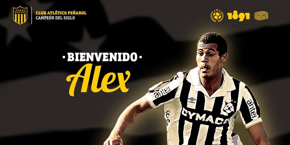 Alex Silva será presentado como nuevo jugador 'aurinegro'. Peñarol