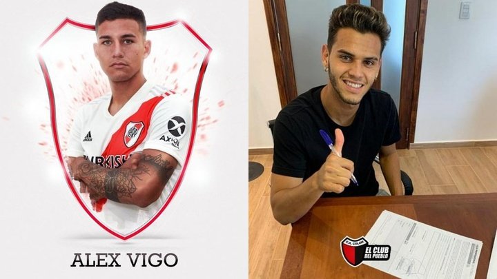 El acuerdo es oficial: Alex Vigo, a River, y Cristian Ferreira, a Colón