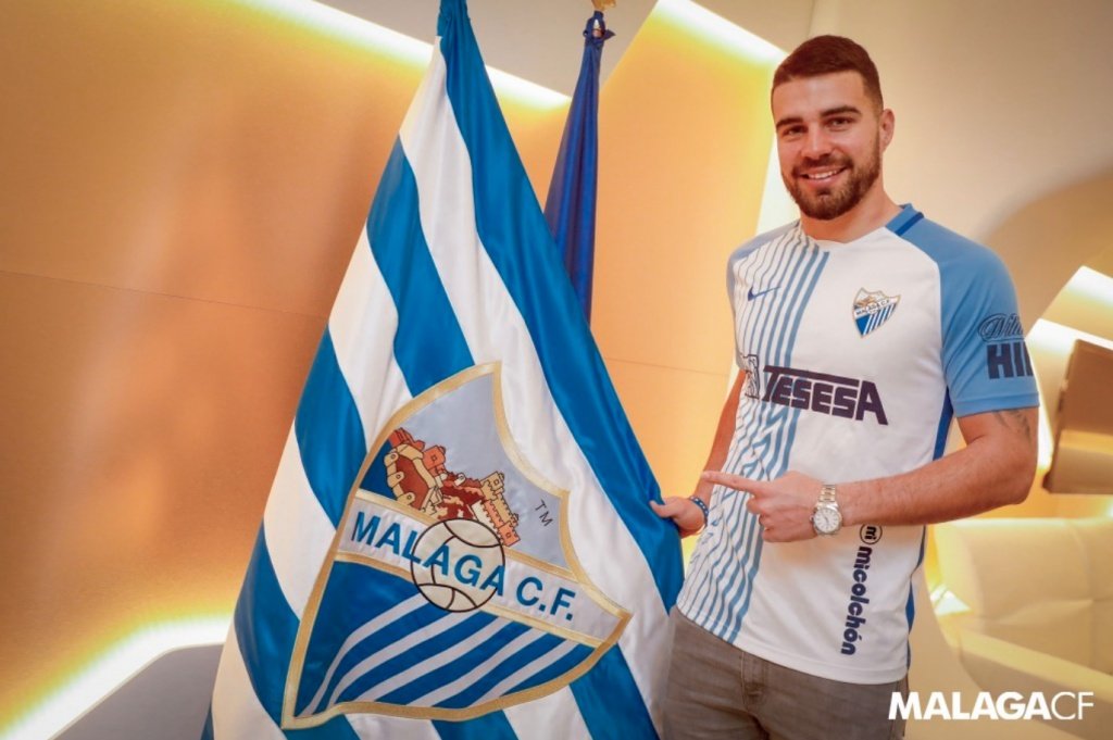 Alexander González firma con el Málaga. MálagaCF