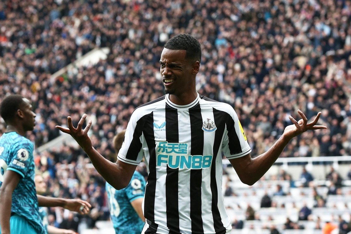 Isak has scored seven goals in Newcastle's last eight matches. EFE