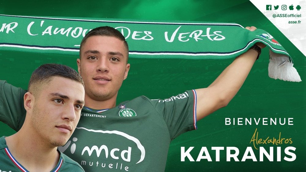 Katranis dará el salto a la Ligue 1. ASSaintEtienne