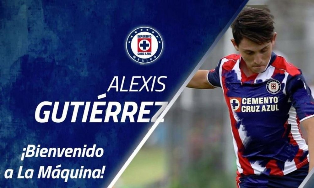 Gutiérrez ha sido convocado con la Sub 20. CruzAzul