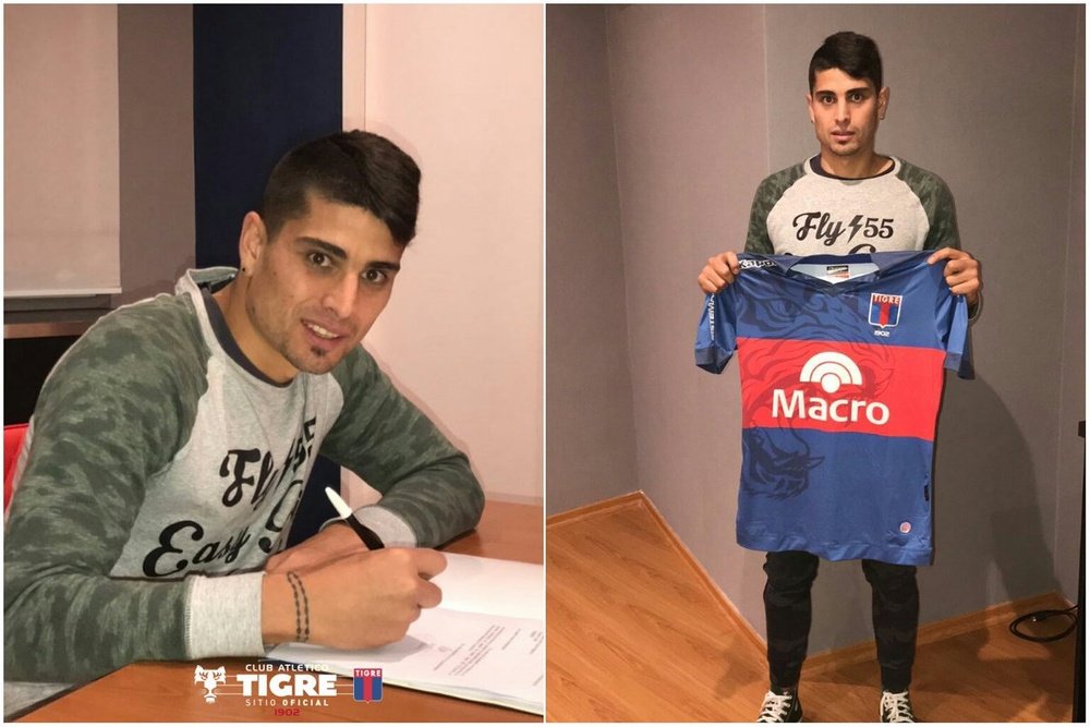 Niz reforzará la zaga de Tigre durante la próxima temporada. ClubAtleticoTigre