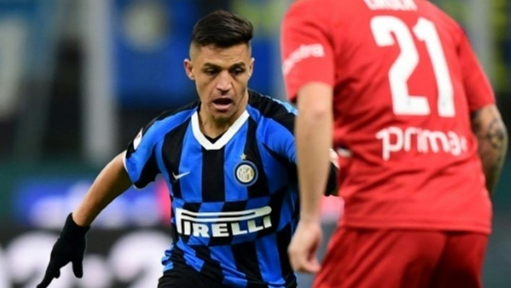 O United pede 15 milhões a Inter para liberar Alexis. AFP