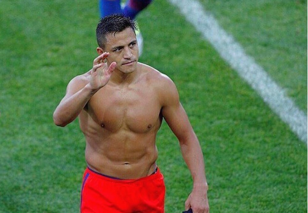 Sanchez has been called 'fatter than normal'. Instagram/AlexisSanchez