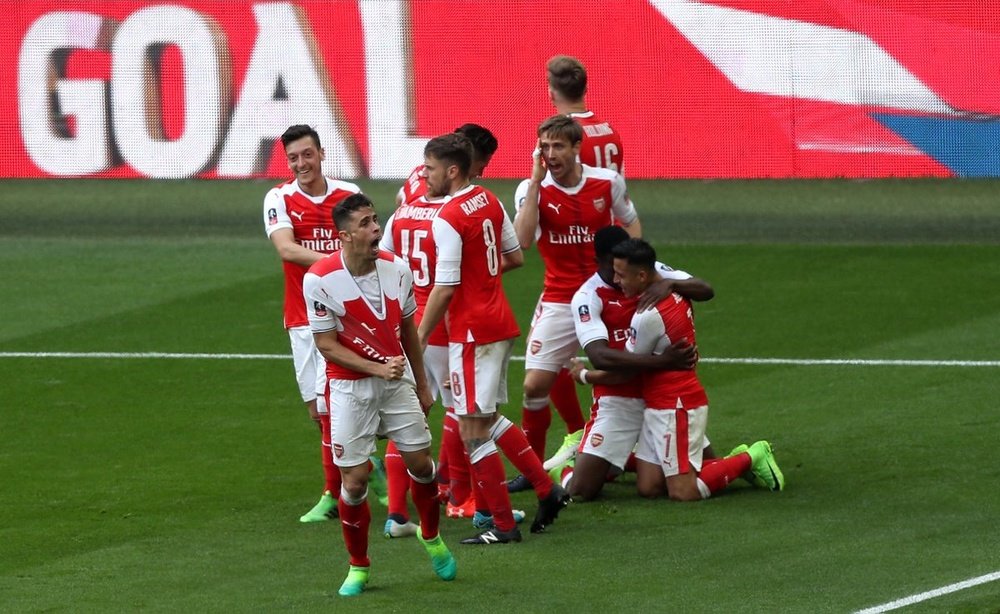 Alexis Sanchez's extra-time goal sends Arsenal through to the FA Cup final. Twitter