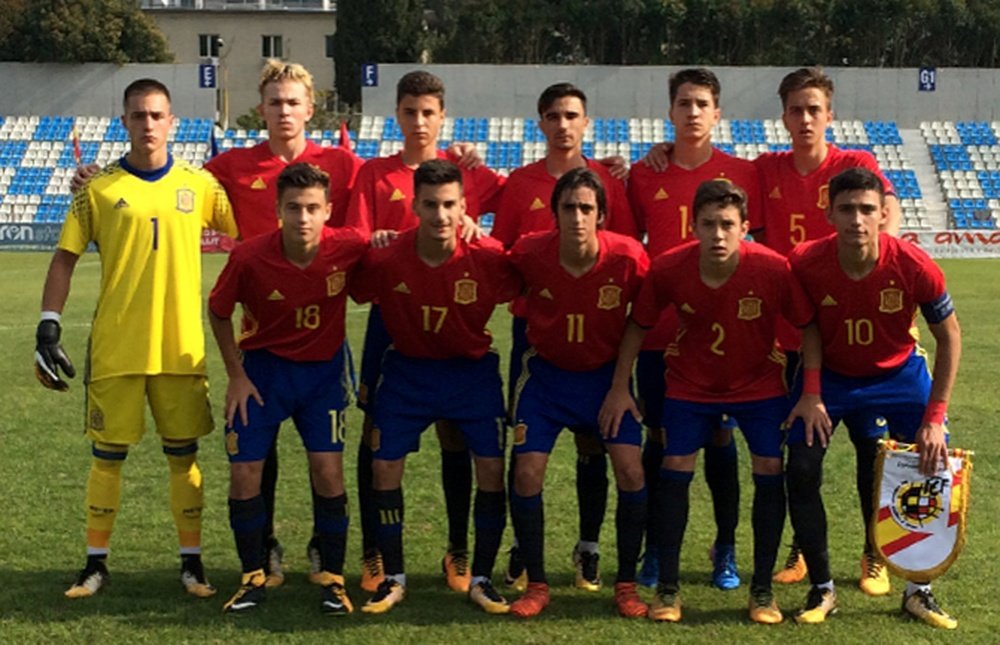 Victoria para España. Twitter/sefutbol