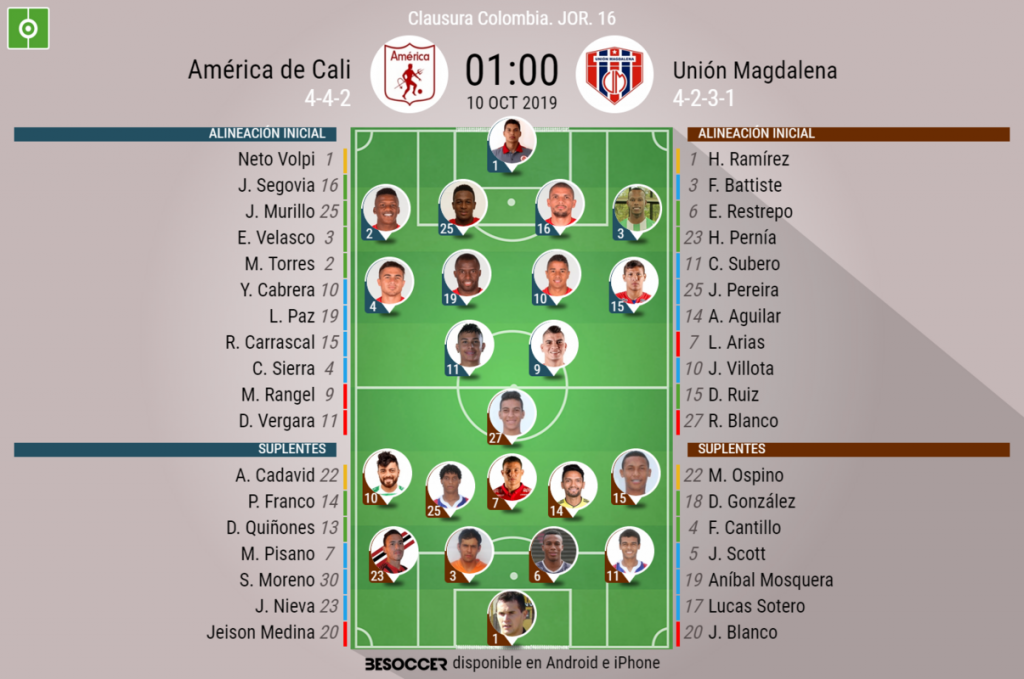 Así seguimos el directo del América de Cali - Unión Magdalena