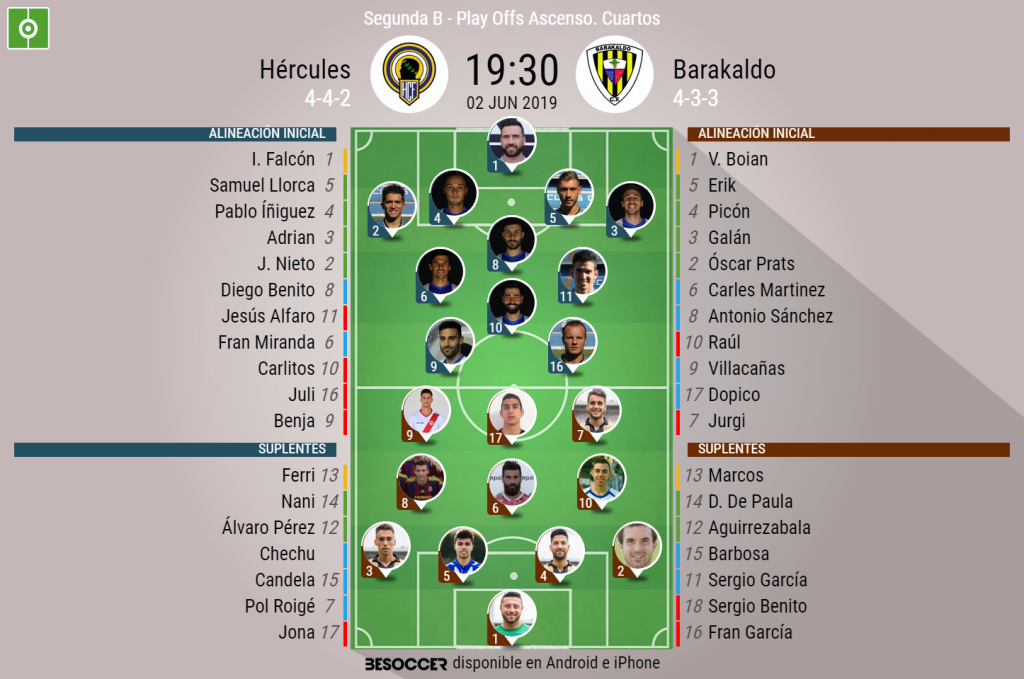 Así Seguimos El Directo Del Hércules - Barakaldo