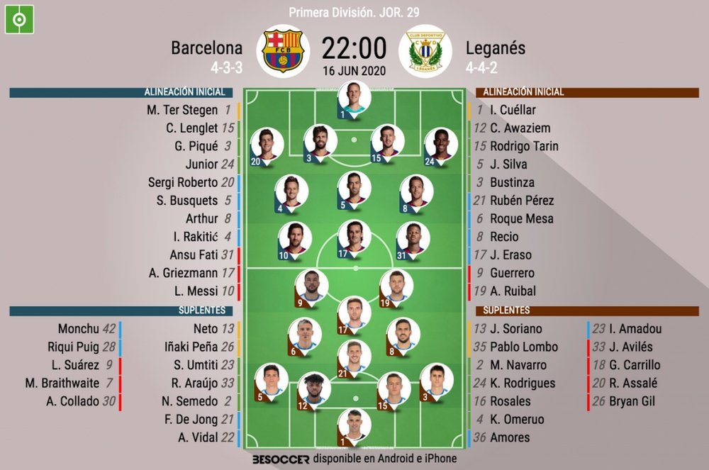 Ansu Fati, titular ante el Leganés. BeSoccer
