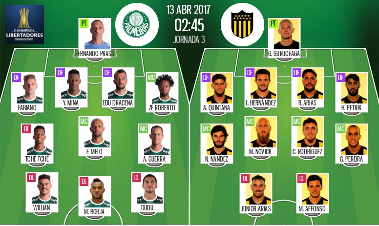 Así seguimos el directo del Palmeiras-Peñarol