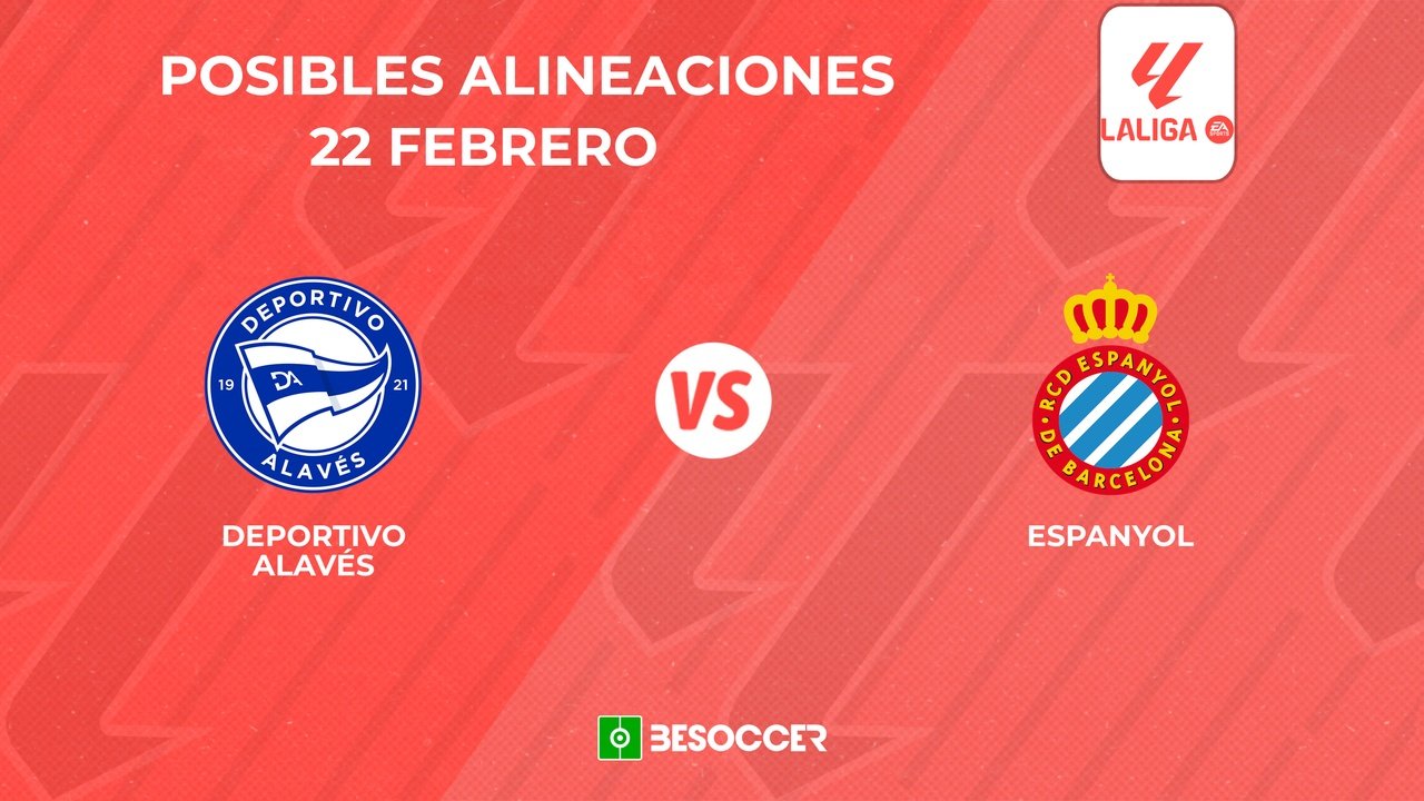 Posibles alineaciones del Alavés vs Espanyol. BeSoccer