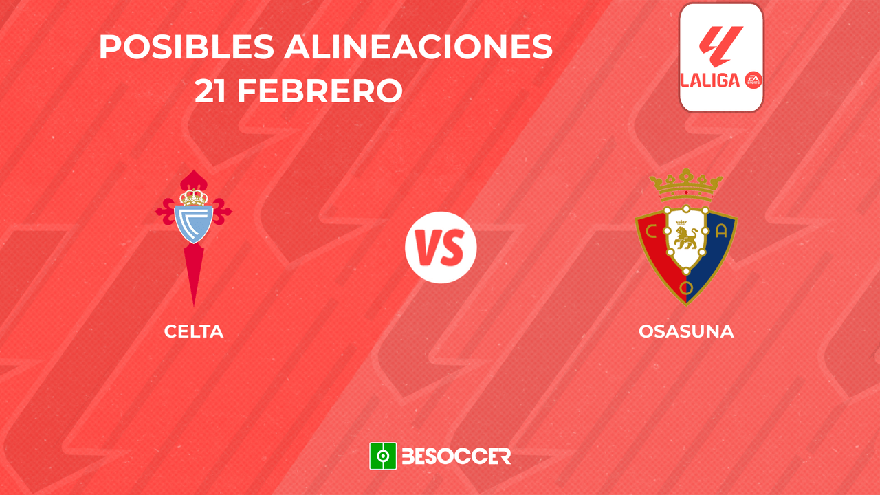 Posibles alineaciones del Celta vs Osasuna