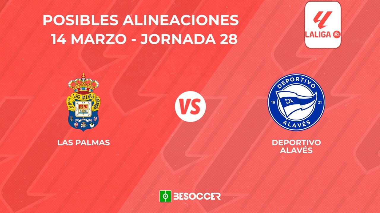 Posibles alineaciones del Las Palmas vs. Deportivo Alavés. BeSoccer