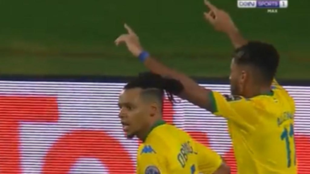 Gabón logró el empate frente a Ghana. Captura/beINSports