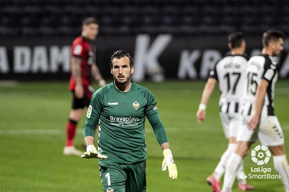Campos se llevó un balonazo. LaLiga