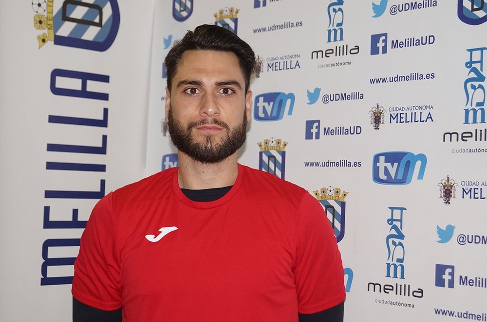 Alvaro jugó la pasada temporada en el Melilla, pero la próxima lo hará en El Ejido. UDMelilla