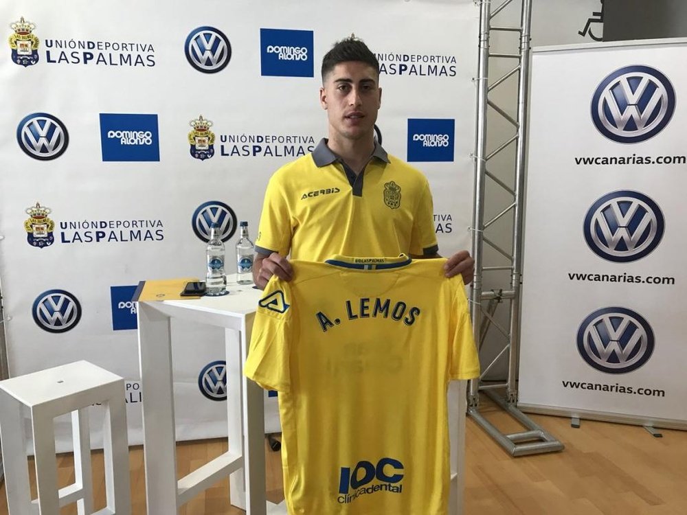 Álvaro Lemos cree que Las Palmas volverá a Primera en breve. EFE