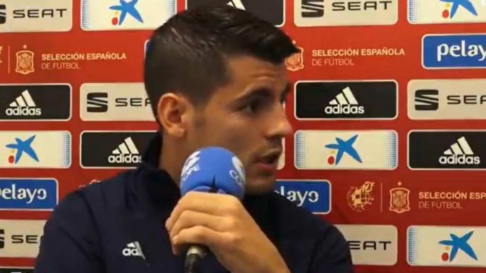 Morata said four months back that Atletico could knock out Liverpool. Captura/ElPartidazodeCOPE