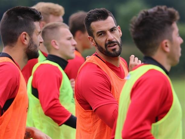 Álvaro Negredo vive días felices. MFC