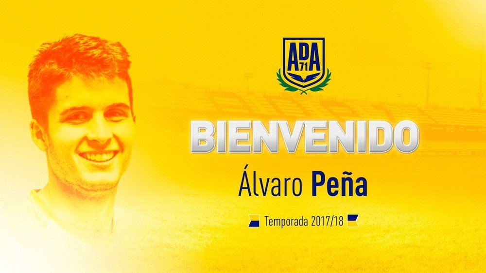 Álvaro Peña, nuevo jugador del Alcorcón. ADAlcorcón