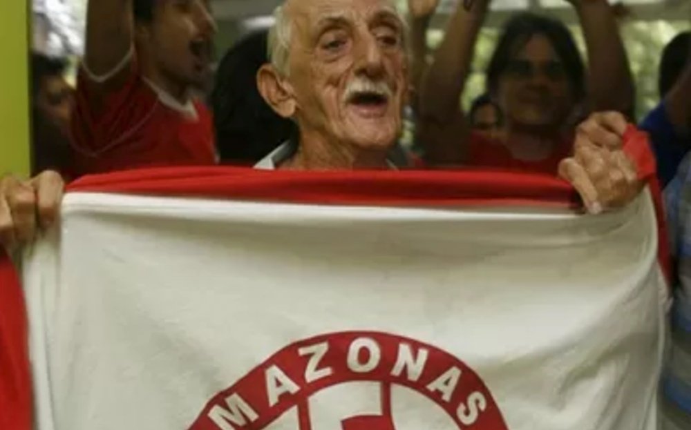 Teixeira falleció a los 91 años de edad. Blog/FutebolAmazonense