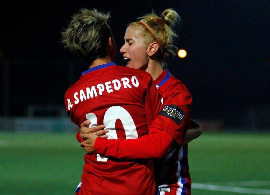 El Atleti Féminas tira de épica y remonta un 0-2 adverso en Champions