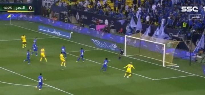 Talisca marca, mas Al-Nassr não segura o Al-Hilal pela Copa dos Campeões