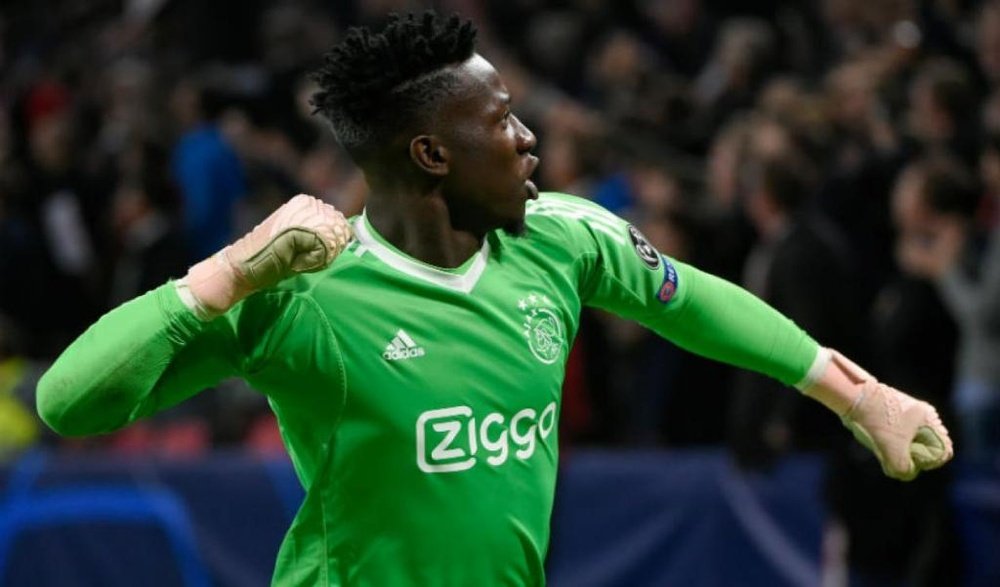 Onana termina contrato en 2021 y el Ajax quiere renovarle. AFP