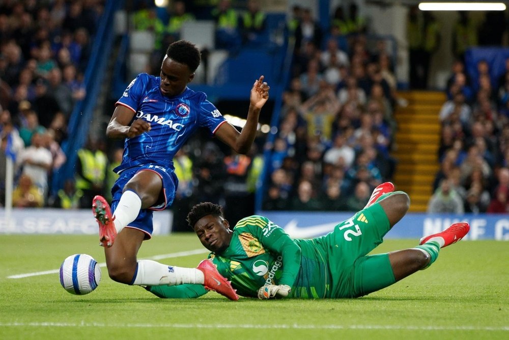 Andre Onana could be on his way to Trabzonspor. EFE
