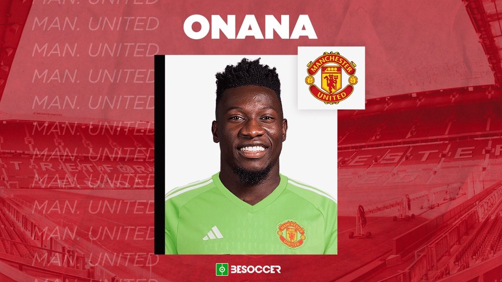 Onana signe à Manchester United. BeSoccer