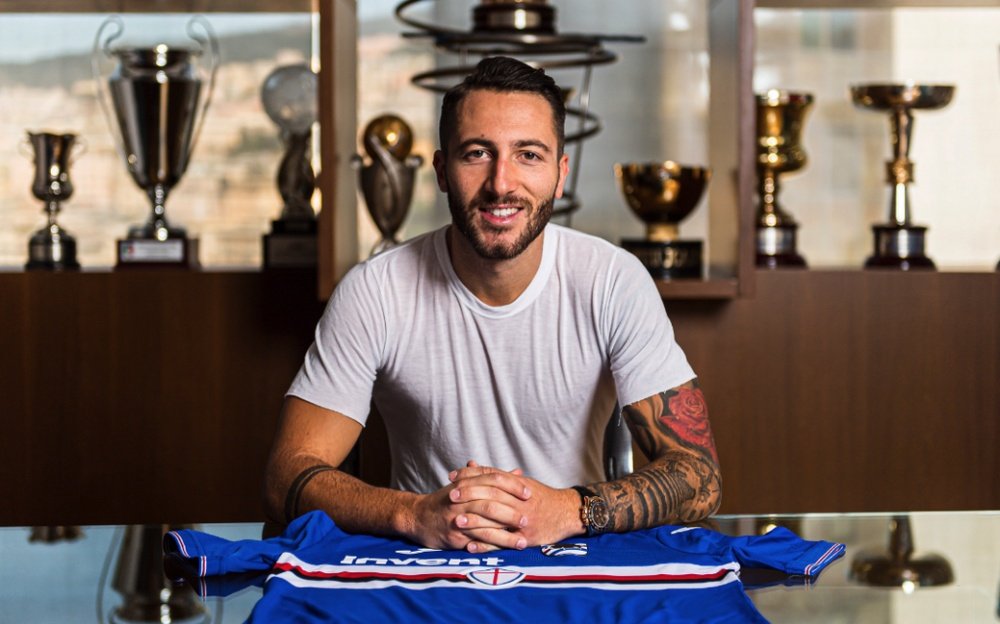 La Sampdoria cerró el fichaje de Andrea Bertolacci. Sampdoria