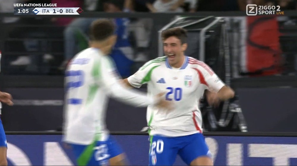Italia in vantaggio contro il Belgio. ZiggoSport2