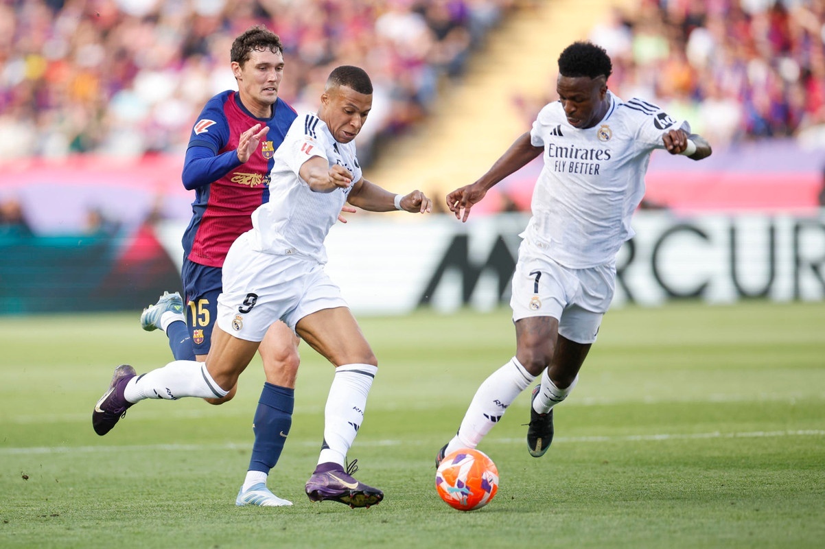 Mbappé Vinicius Real Madrid