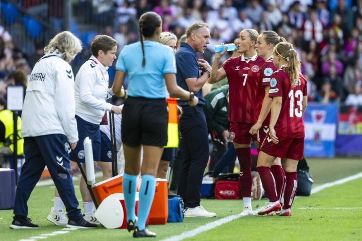 Andree Jeglertz will leave the Denmark bench to take charge at Manchester City. EFE