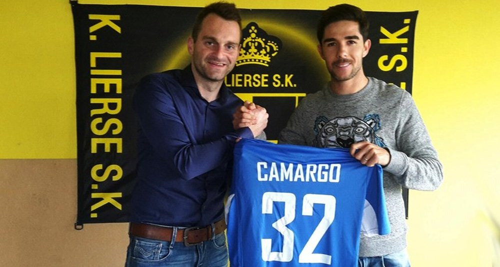 El Lierse ya ha recibido a Camargo. LierseSK