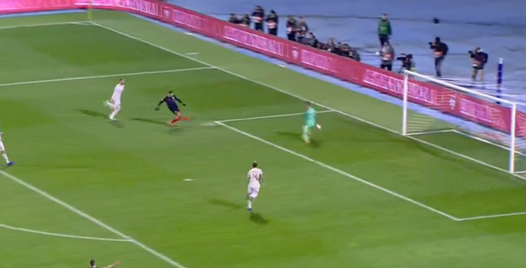 Kramaric put Croatia ahead before Ceballos equalised immediately