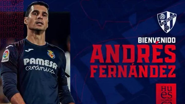 Andrés Fernández vuelve a la SD Huesca