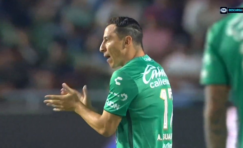 Guardado jugó contra Mazatlán. Captura/FOXSports