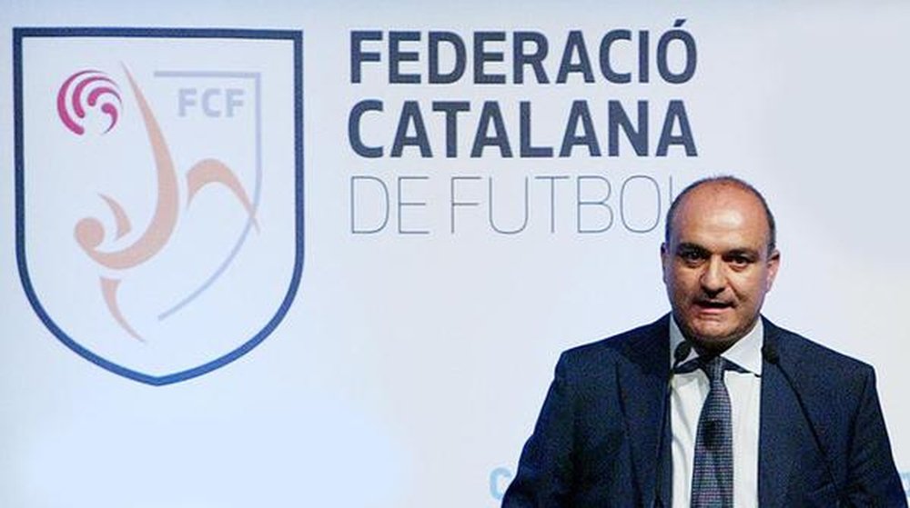 Andreu Subies, presidente de la Federación Catalana de Fútbol, revela los 5 equipos de la Liga que tienen expedientes abiertos por la FIFA. Twitter.