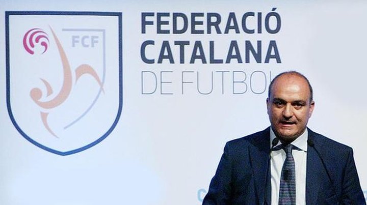 Andreu Subies, primer presidente de la Federación Catalana con sueldo profesional