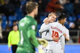 Andri Lucas Gudjohnsen anotó el sexto tanto en la goleada a domicilio de Islandia a Liechtenstein por 0-7. El hijo del mítico jugador del Barcelona Eidur sumó su cuarta diana con la Absoluta a sus 21 años.